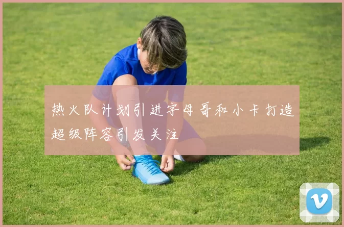 热火队计划引进字母哥和小卡打造超级阵容引发关注